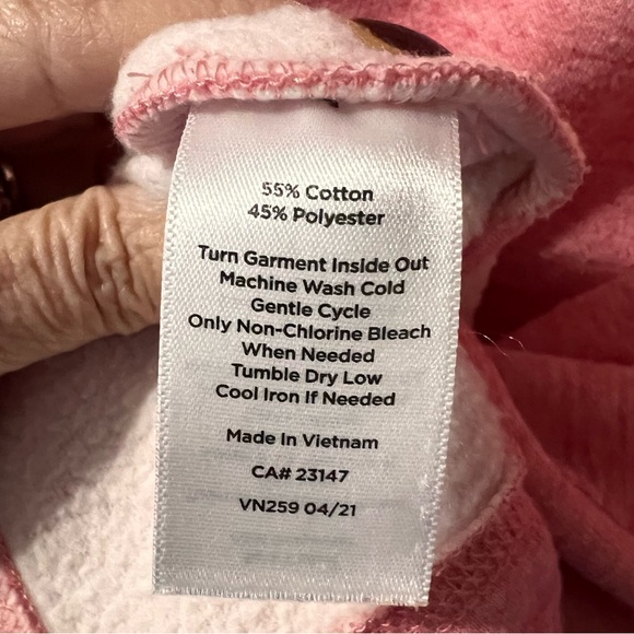 Talbots - Pink Sweatshirt - Size Small - Excellent Condition - Picture 7 of 7